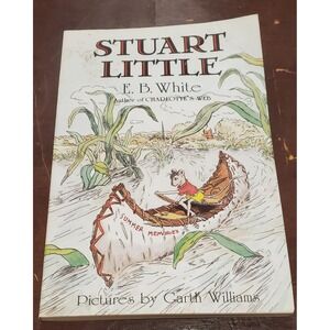 STUART LITTLE E.B. WHITE PICTURES BY GARTH WILLIAMS 1987 PAPERBACK